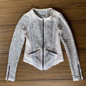 Lucky Lotus by Lucky Brand Zip Up Sweater
